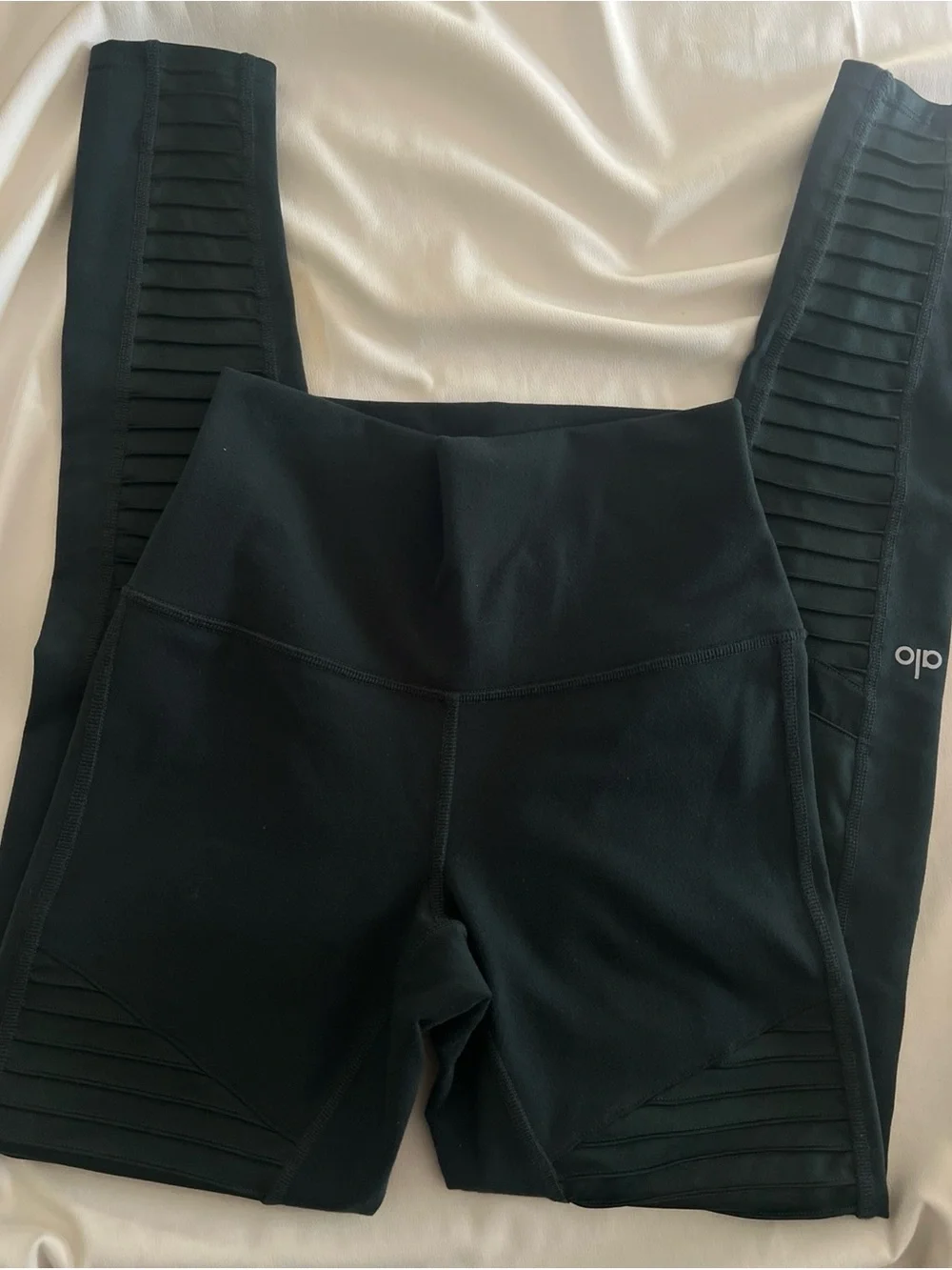 Alo High-Waist Moto Yoga Women's Leggings ✨🤸🏻‍♀️